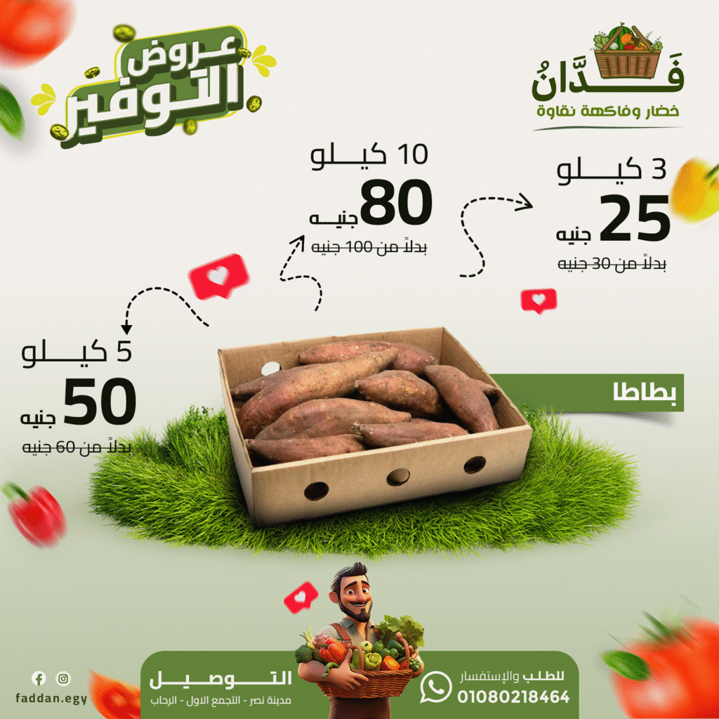 Faddan | Social Media Designs