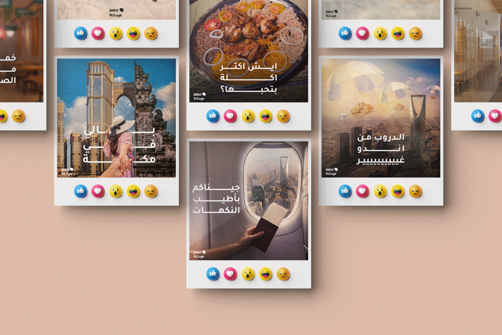 Indo Village | Social Media Designs
