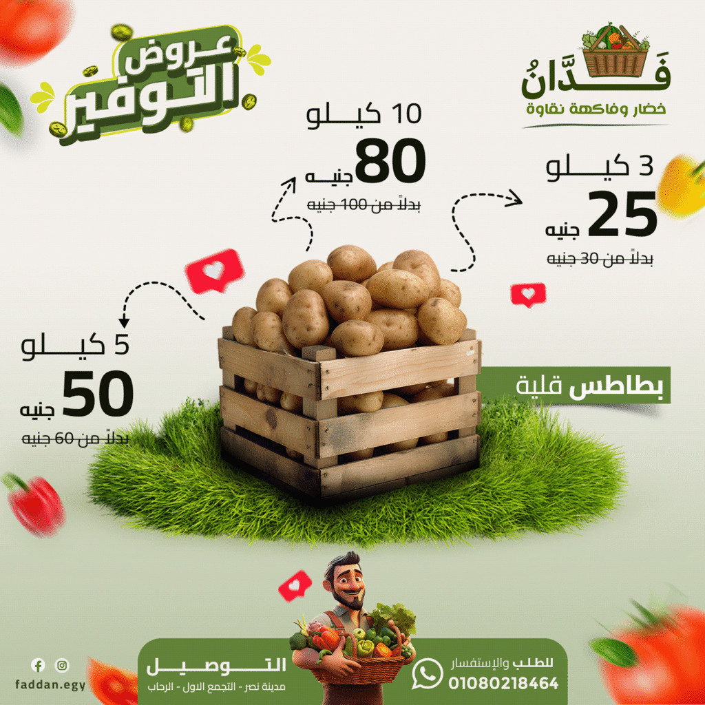 Faddan | Social Media Designs