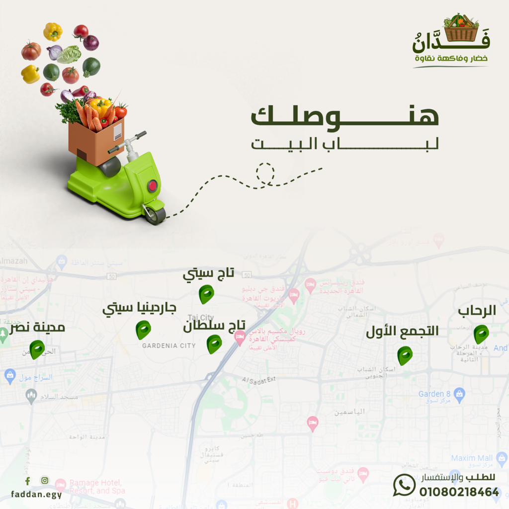 Faddan | Social Media Designs